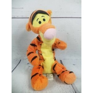 Arcotoys by Mattel Plush Beanie Tigger DISNEY Winnie The Pooh 7" Stuffed Toy